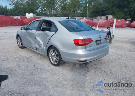 2015 Volkswagen Jetta 1.8T Sel from USA, damaged, VIN 3VWL07AJ4FM221228